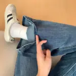 Women's 2025 Fall New Blue High Waist Flared Jeans Showcasing Slim Look for Pear Shaped Body with Elasticity - Image 3