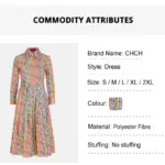 New Women's Dress Popular High Grade Elegant Luxury Female Long Sleeved Dress Classic Fashion Vintage Ladies Versatile Dresses - Image 5